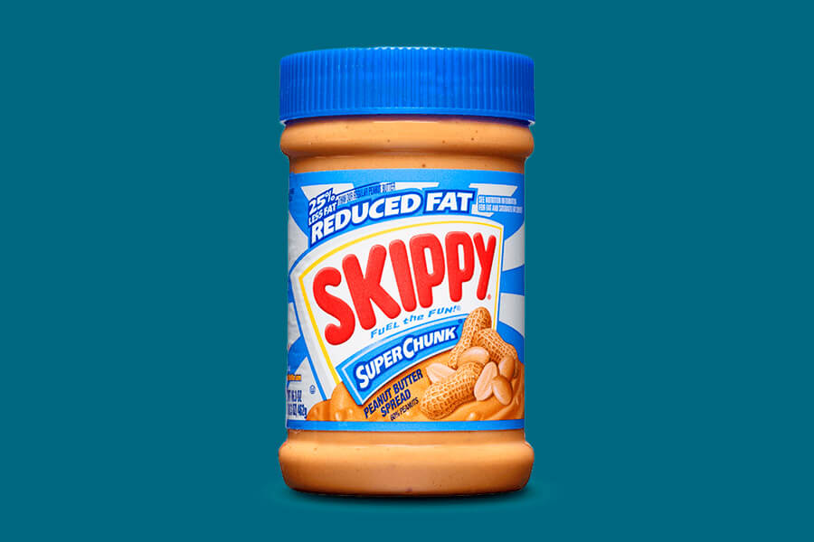 Skippy Reduced Fat Super Chunk jar