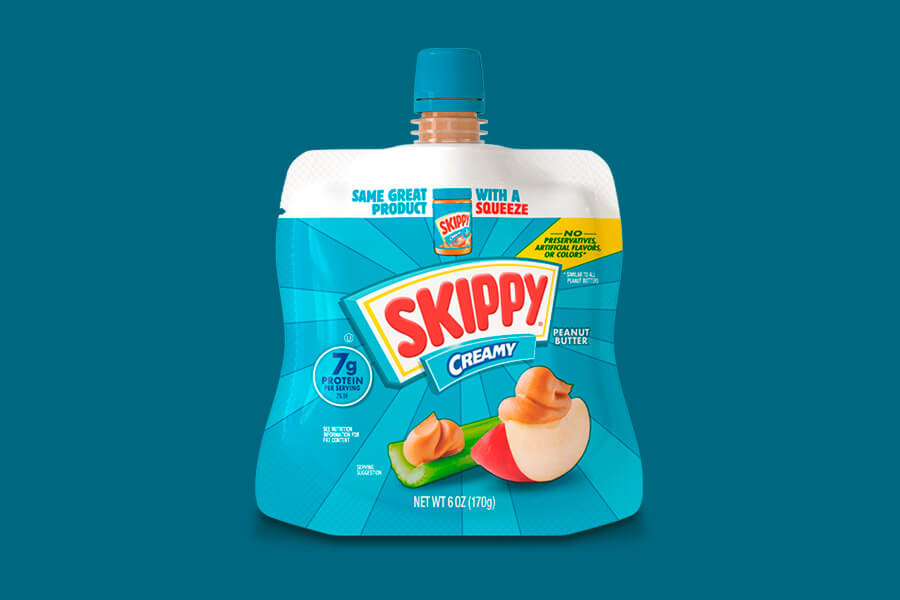 Skippy Creamy Squeeze Pack