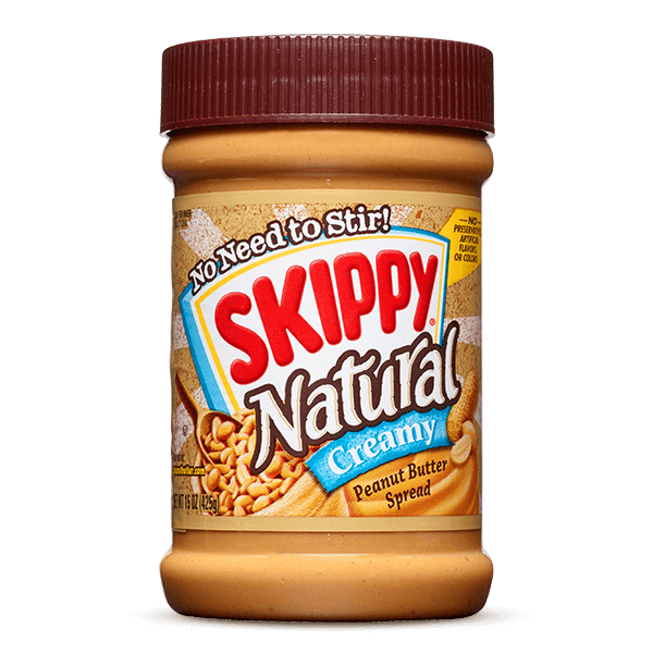 SKIPPY<sup>®</sup> Natural Creamy Peanut Butter Spread