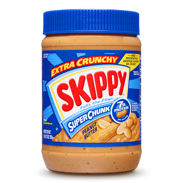 SKIPPY<sup>®</sup> SUPER CHUNK<sup>®</sup> Peanut Butter