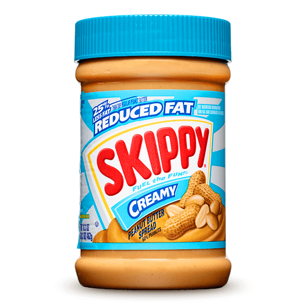 Klassificer ammunition Brandy Reduced Fat Creamy Peanut Butter Spread - Skippy® Brand Peanut Butter