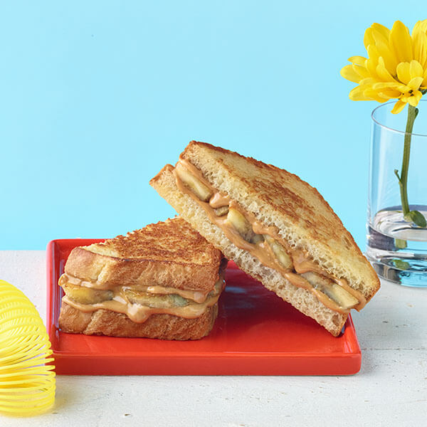 Caramelized Banana Peanut Butter Sandwich – Recipes