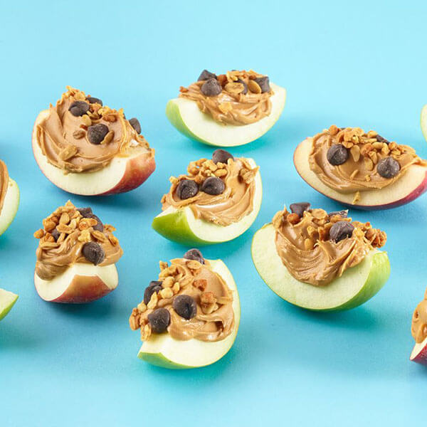 Chocolate PB Granola and Apple Bites – Recipes