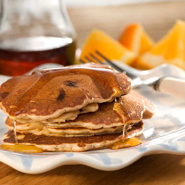 Nutty Banana Chocolate Chip Pancakes – Recipes