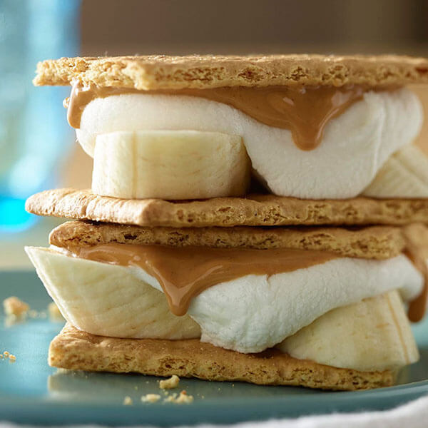 PB Banana S’mores – Recipes