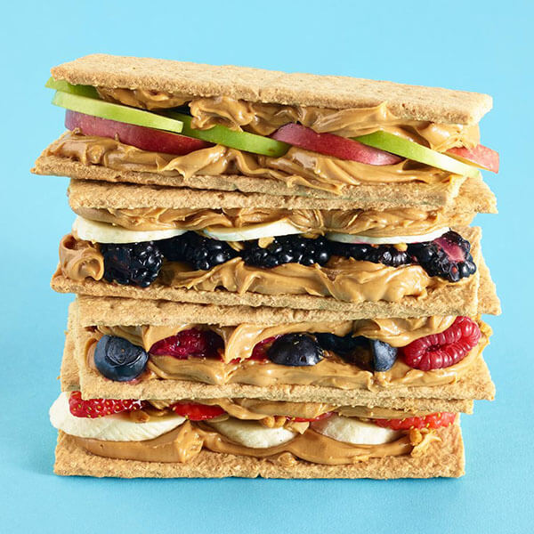 PB Sandwich Snacks – Recipes