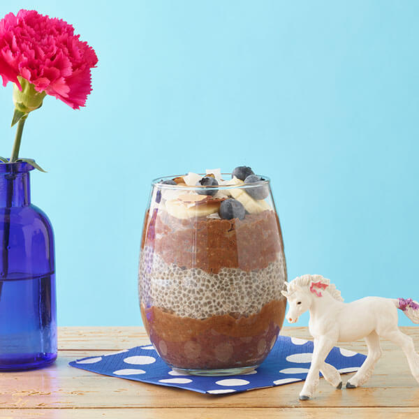 Peanut Butter Cocoa Chia Pudding Parfait – Recipes