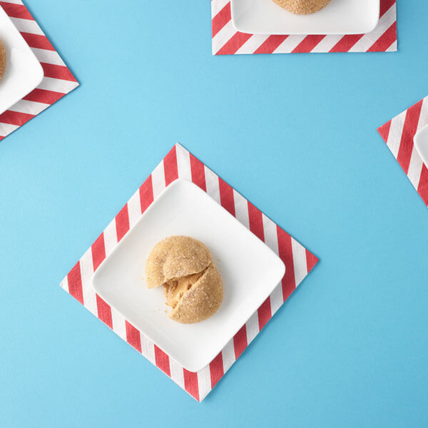 Peanut Butter Stuffed Peanut Butter Cookies