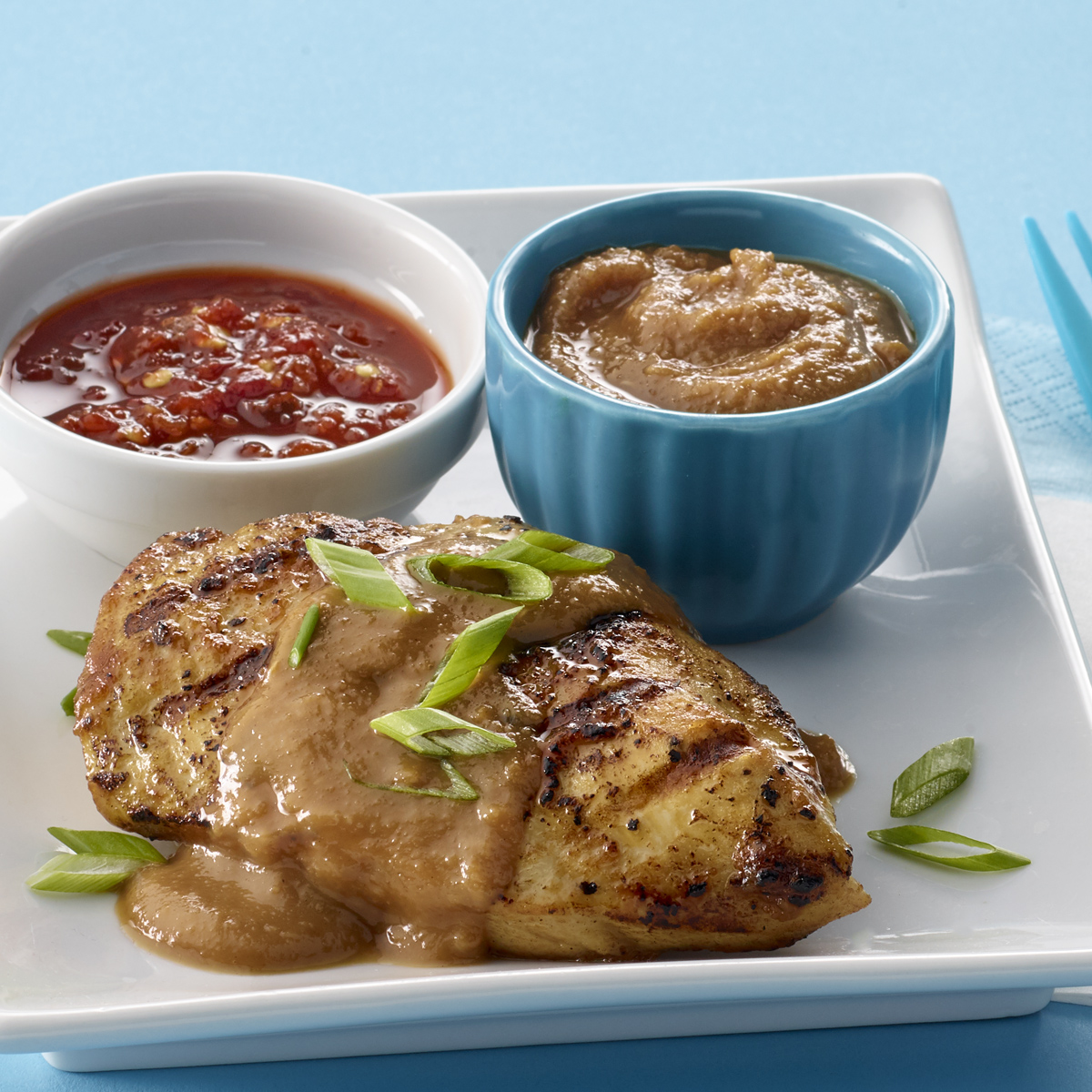 Chicken with Savory Peanut-Sesame BBQ Sauce – Recipes