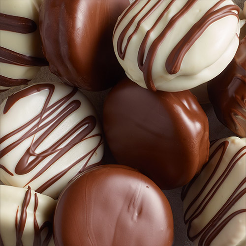 Chocolate Covered Peanut Butter Cracker Sandwiches