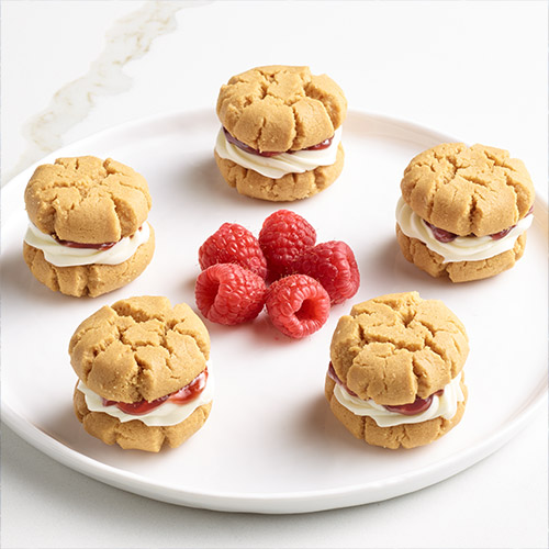 Peanut Butter Cookie Sandwiches