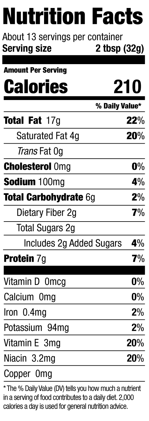 SKIPPY<sup>®</sup> Natural 1/3 Less Sodium & Sugar Peanut Butter Spread