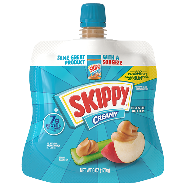 SKIPPY® Peanut Butter Squeeze Pack