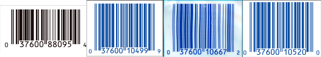 UPCs from Peanut Butter Jars