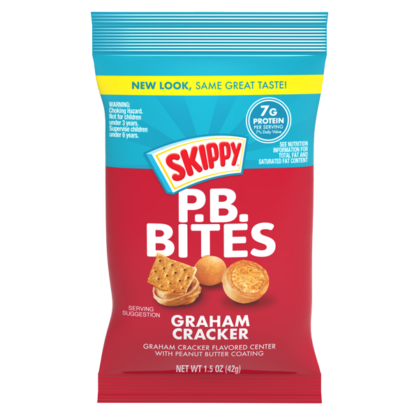 SKIPPY<sup>®</sup> P.B. Bites Graham Cracker