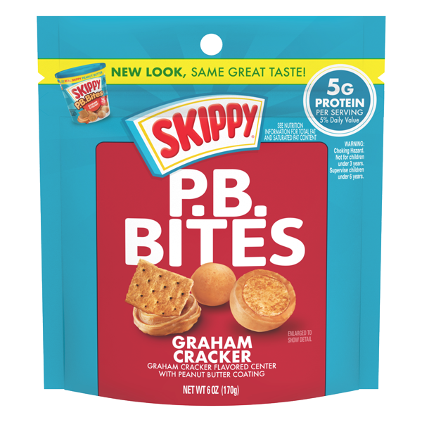 SKIPPY<sup>®</sup> P.B. Bites Graham Cracker