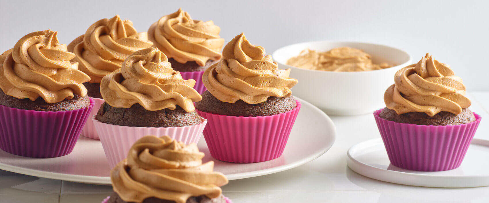 Fluffy Chocolate Peanut Butter Cupcakes — Skippy® Brand