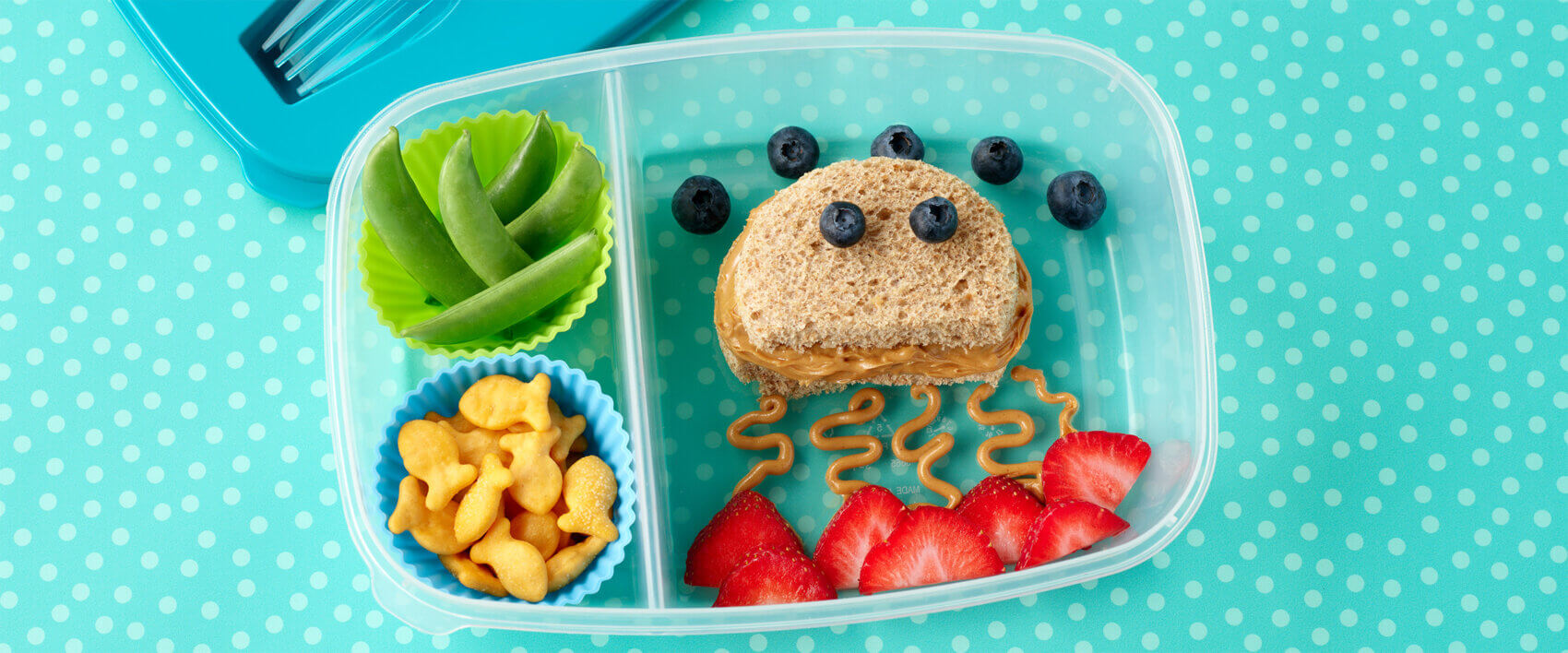 Peanut Butter Jellyfish Sandwich — Skippy® Brand