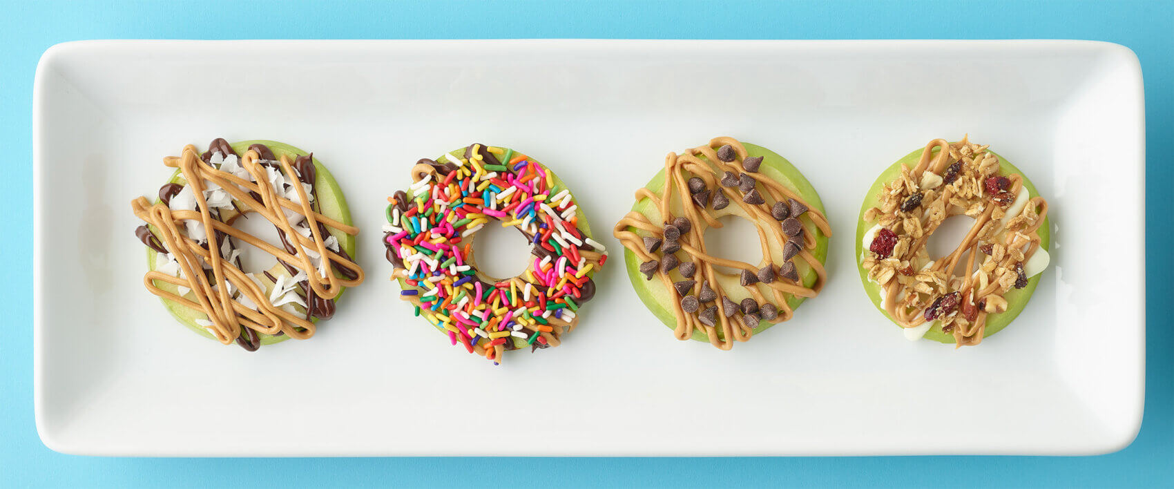 Mock Apple Donuts — Skippy® Brand