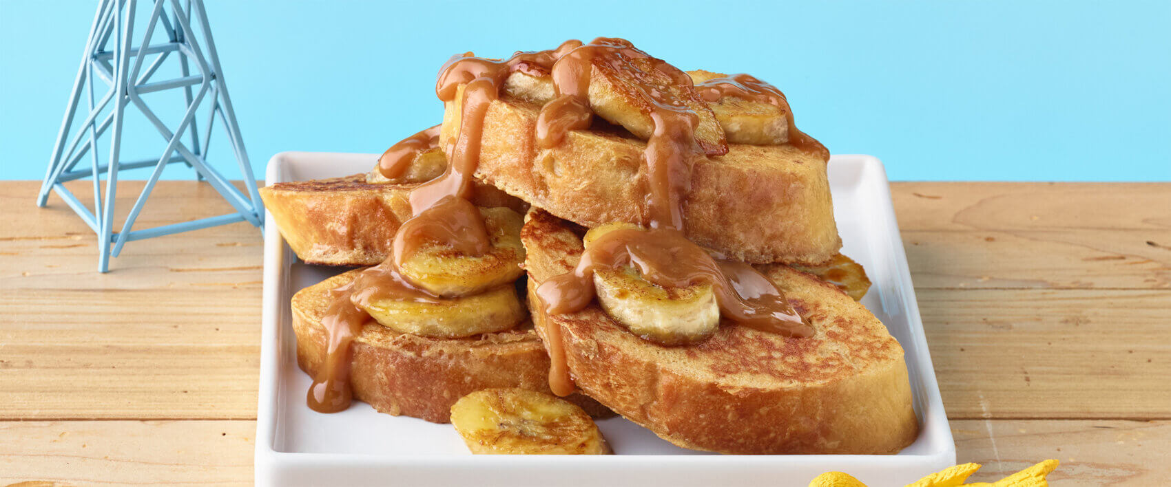 Peanut Butter French Toast with Caramelized Bananas — Skippy® Brand