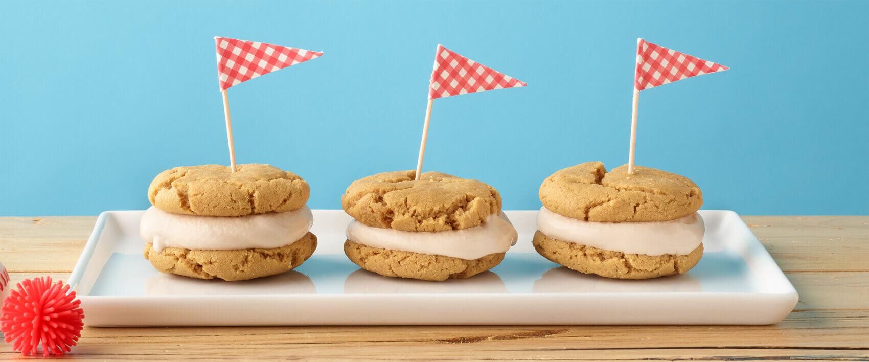 Peanut Butter and Jelly Ice Cream Sandwiches — Skippy® Brand