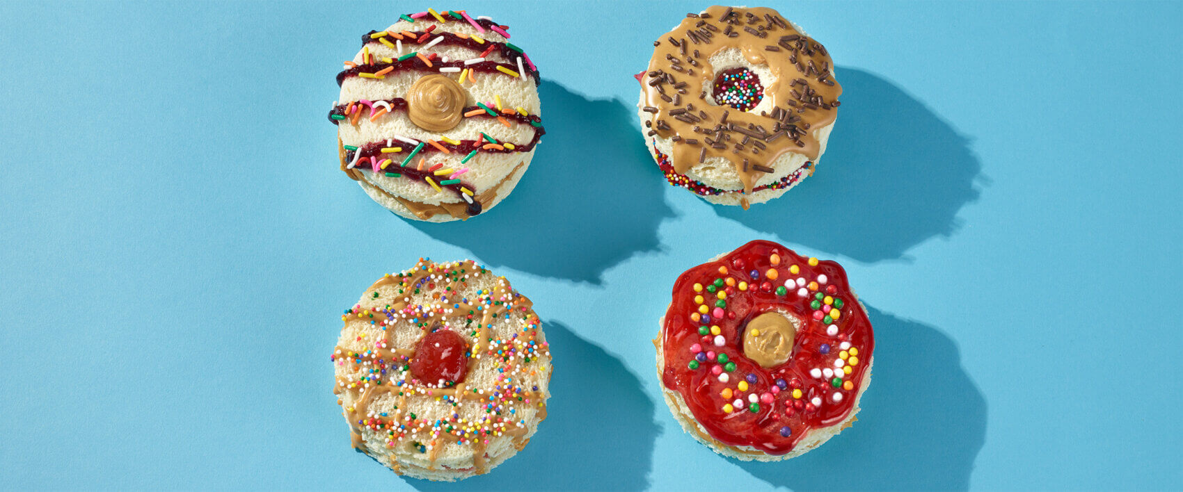 Donut PB&J Sandwich — Skippy® Brand