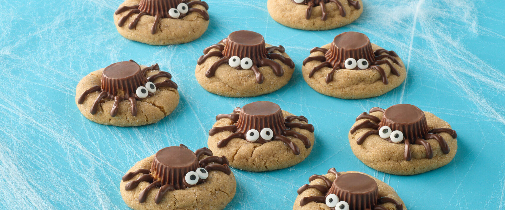 Peanut Butter Spider Cookies — Skippy® Brand