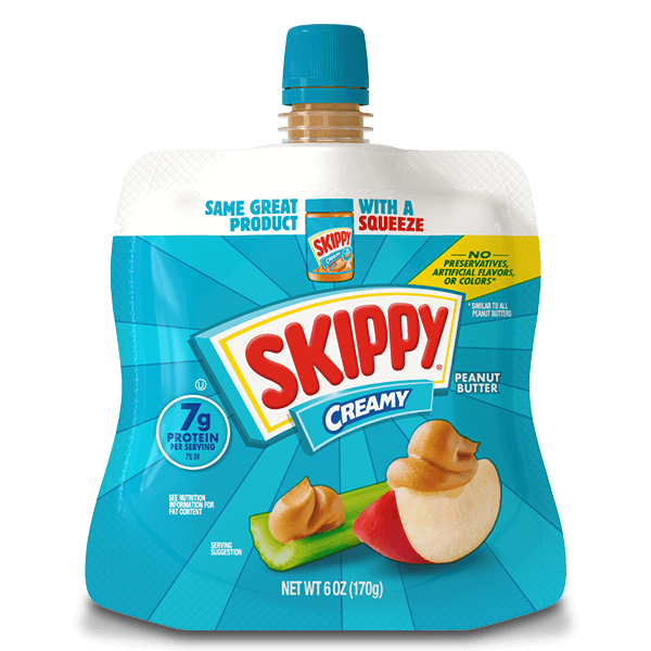 Creamy Peanut Butter Squeeze Pack