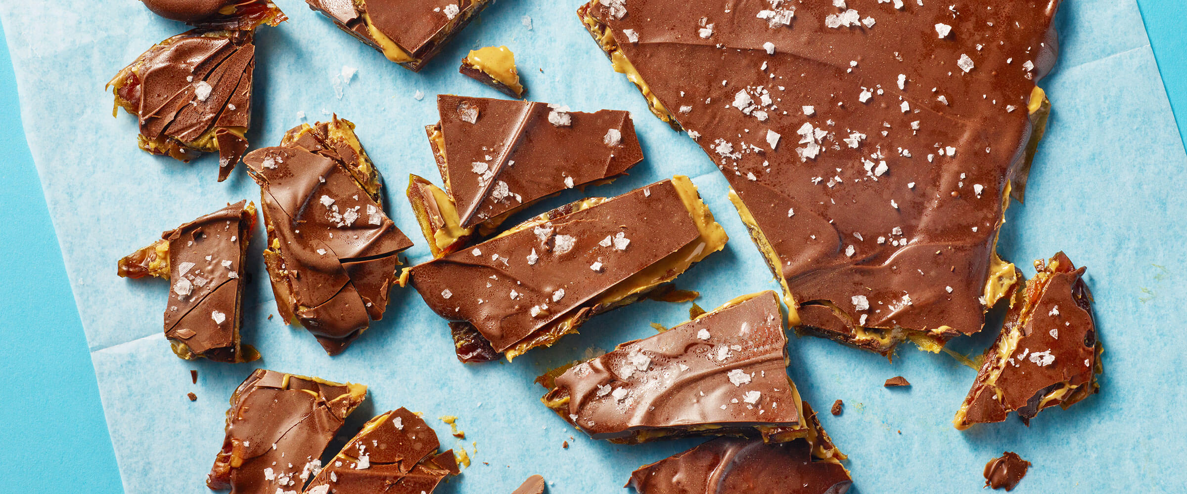 Peanut Butter Date Bark