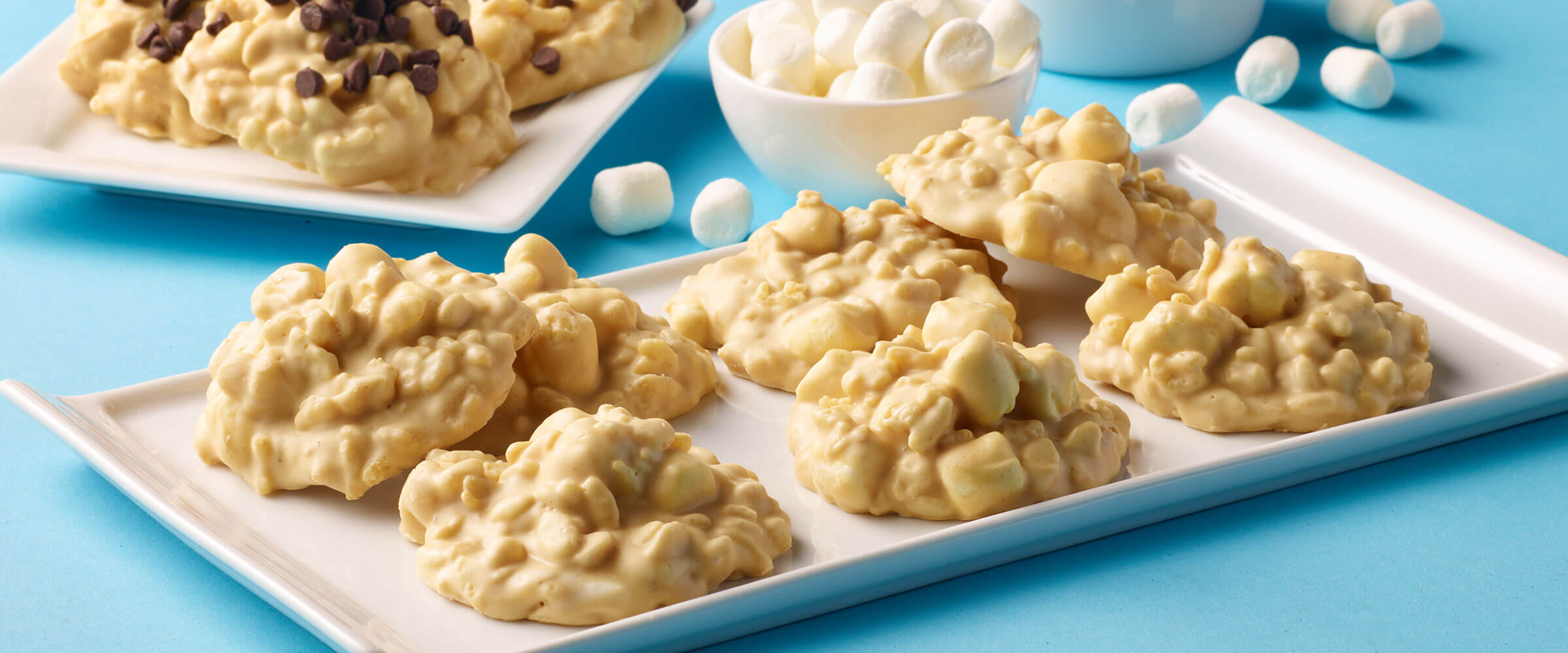 No Bake Peanut Butter Avalanche Cookies