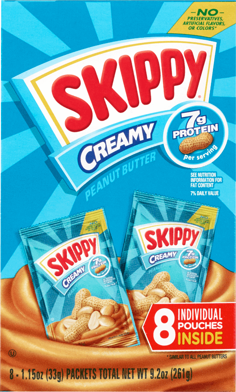 box of individual squeeze packs